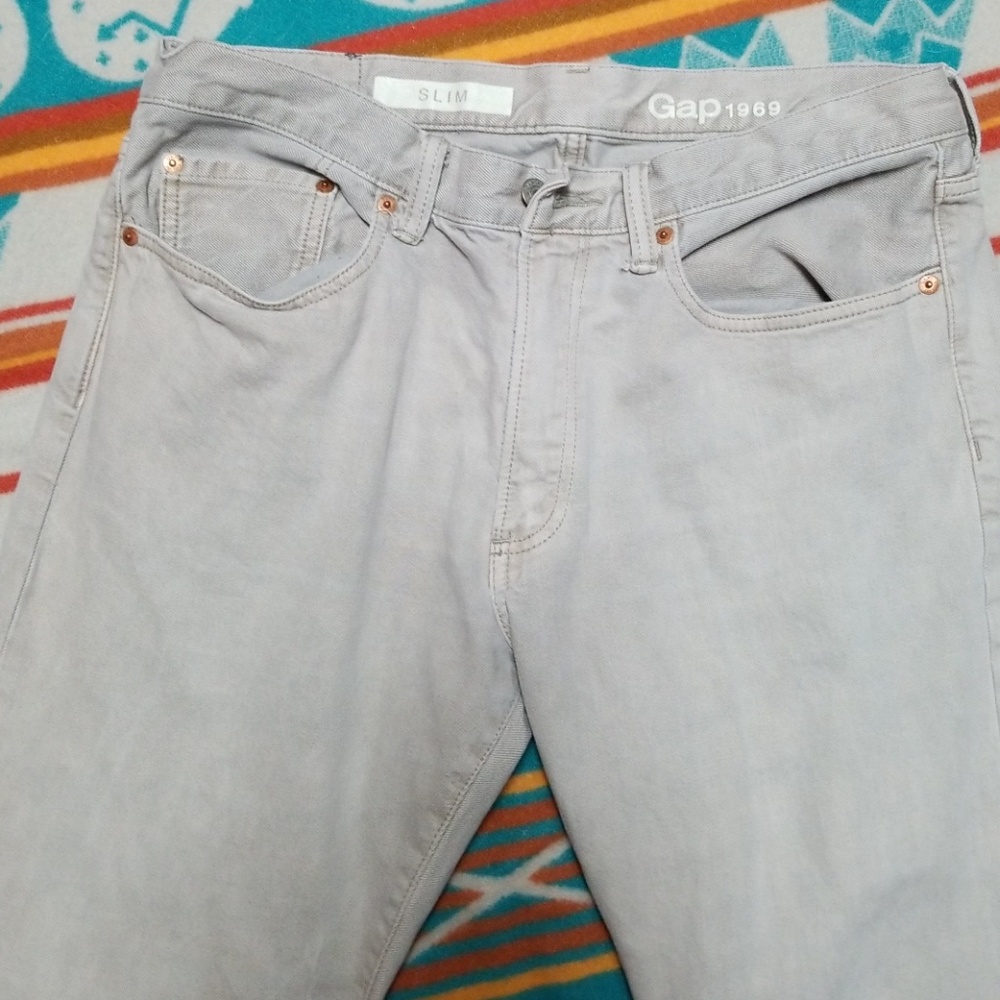 Gap 33x30 mens slim jeans